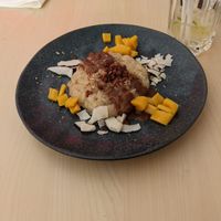 Biko: sticky rice, coconut, jackfruit at Lolo & Lola in Vienna