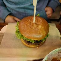 Burger at Pink in Warsaw