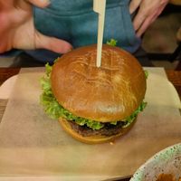 Burger at Pink in Warsaw