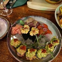 Sushi at Pink in Warsaw