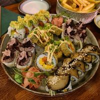 Sushi at Pink in Warsaw