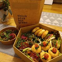 New Year's set #Veganuary at Pink in Warsaw