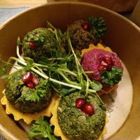 New Year's set #Veganuary at Pink in Warsaw