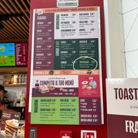 Menu  at Toasthouse in Naples