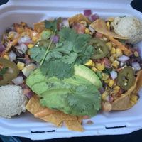 Nachos with avo! at Native Foods in Tigard