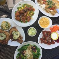 We really went for it that day.   Native Foods is always delicious and I will always eat there if I’m in a city that has one!  at Native Foods in Tigard