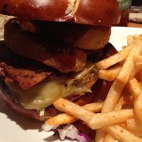 BBQ Brisket Burger at Native Foods in Tigard