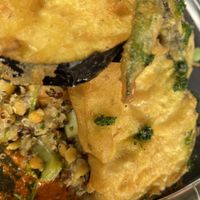 Crispy vegetables Romesco (as you can see should perhaps have been called tempura vegetables)  at The 05 in Greenville