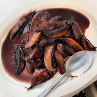 Portobello appetizer with no ham   at Scali Ristorante & Deli in Reynoldsburg