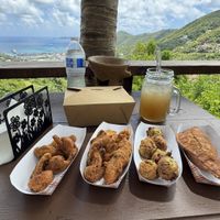 Imagine this view with your vegan lunch my friends   at Irie Ites Ital in Tortola