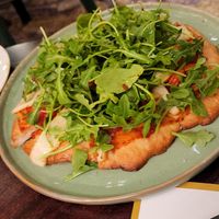 Tasteless pizzette at Cultivate Cafe in Central Singapore