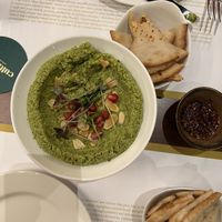 Broccolini Toasted Almond and Mint Pesto   at Cultivate Cafe in Central Singapore