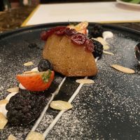 Amazing lemon almond olive oil cake!  at Cultivate Cafe in Central Singapore