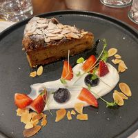 Pear and ginger cake  at Cultivate Cafe in Central Singapore