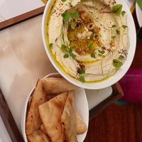 Classic hummus with za’atar & orange oil at Cultivate Cafe in Central Singapore