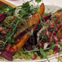 Chaat was excellent at Cultivate Cafe in Central Singapore