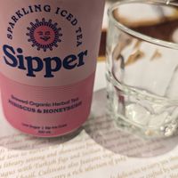 The $16 SGD can of bubbly water tea at Cultivate Cafe in Central Singapore