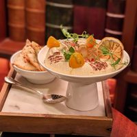 Vegan Classic Hummus with Za'atar & Orange Oil at Cultivate Cafe in Central Singapore