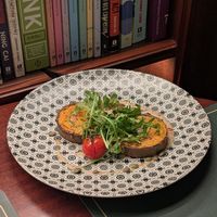 Vegan Leek & Roasted Pumpkin Tart at Cultivate Cafe in Central Singapore