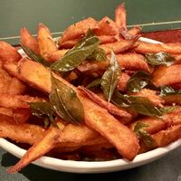 Sweet potato fries   at Cultivate Cafe in Central Singapore