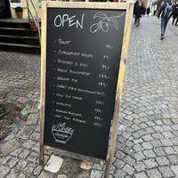 Menu  at Råvarene - Café & Bio Bistro in Bergen