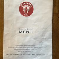 Menu 1/3  at Råvarene - Café & Bio Bistro in Bergen