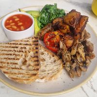 Brunch + spicy potato's at The Brunch Co in Southend-on-sea