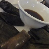 Banana leaf wrapped dumplings, Better than it looks at Tinh Quan in Hue