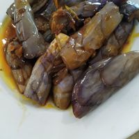 Eggplant (30k vnd) big portion/ a little bit to oily for me but delicious at Tinh Quan in Hue