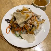 Bun kho or pho kho, I forget. Dry noodles. at Tinh Quan in Hue