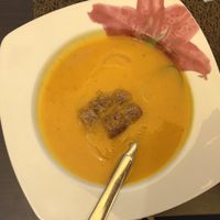 Soup of the day at Naturalmente in Loule