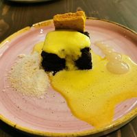 Ragi brownie at Késarum in Southampton