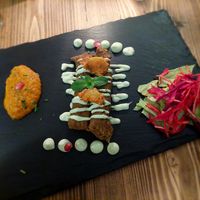 Seekh 'lamb' kebab at Késarum in Southampton