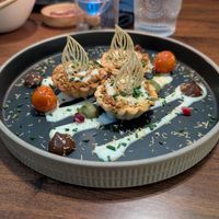 'Pork' samosa tartlets at Késarum in Southampton