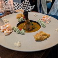 Lamb shank at Késarum in Southampton