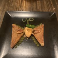 Bread and butter pudding Indian-style - a perfect end to the meall  at Késarum in Southampton