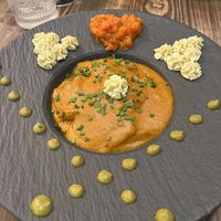 “Butter chicken"  at Késarum in Southampton