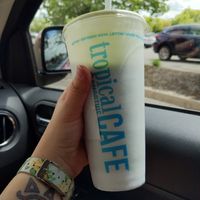 Detox Island Green Smoothie at Tropical Smoothie Cafe in Rochester