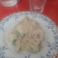 Cucumber salad at Mariposas in Marseille