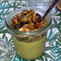 Granola maison citronné  at Mariposas in Marseille