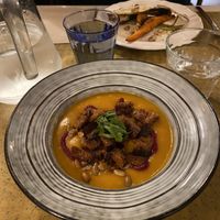 Butternut soup, Delicious:)  at Mariposas in Marseille