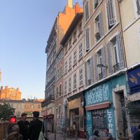 View from restaurant  at Mariposas in Marseille