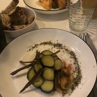 Entrée avec poireaux   at Mariposas in Marseille