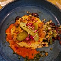 Farinata at Mariposas in Marseille