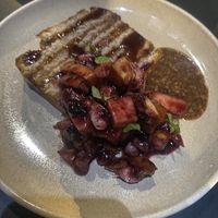 Dessert: lemon cake   at Mariposas in Marseille