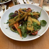 Polenta ratatouille  at Mariposas in Marseille