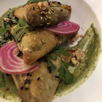 Samosa at Mariposas in Marseille