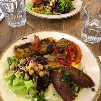 appetizer combo plate  at Mariposas in Marseille