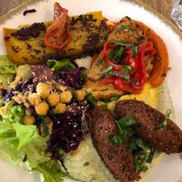 appetizer combo plate  at Mariposas in Marseille