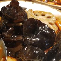 Black fungus & white lotus at Bamboo Inn in North West London